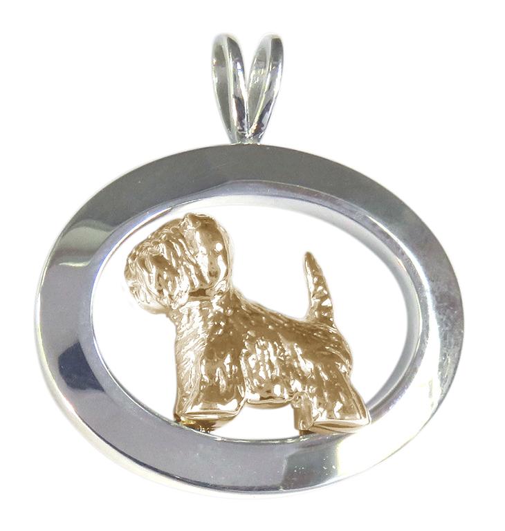 West Highland White Terrier Sterling & 14k Gold Jewelry