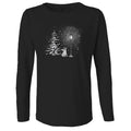 Winter Lampost - Ladies Long-Sleeve T-Shirt