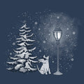 Winter Lampost - Canvas Tote