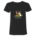 Wrap Music - Ladies T-Shirt V-Neck