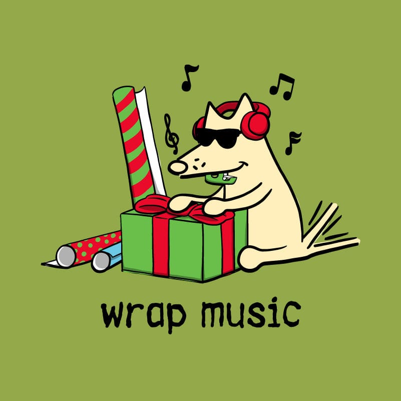 Wrap Music - Ladies Plus V-Neck Tee