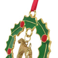 Airedale Terrier Wreath Ornament