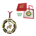 Australian Shepherd Wreath Ornament