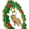 Australian Shepherd Wreath Ornament