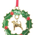 Beagle Wreath Ornament
