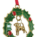 Beagle Wreath Ornament