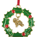 Bichon Frise Wreath Ornament