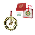 Bichon Frise Wreath Ornament