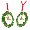 Dachshund Wreath Ornament