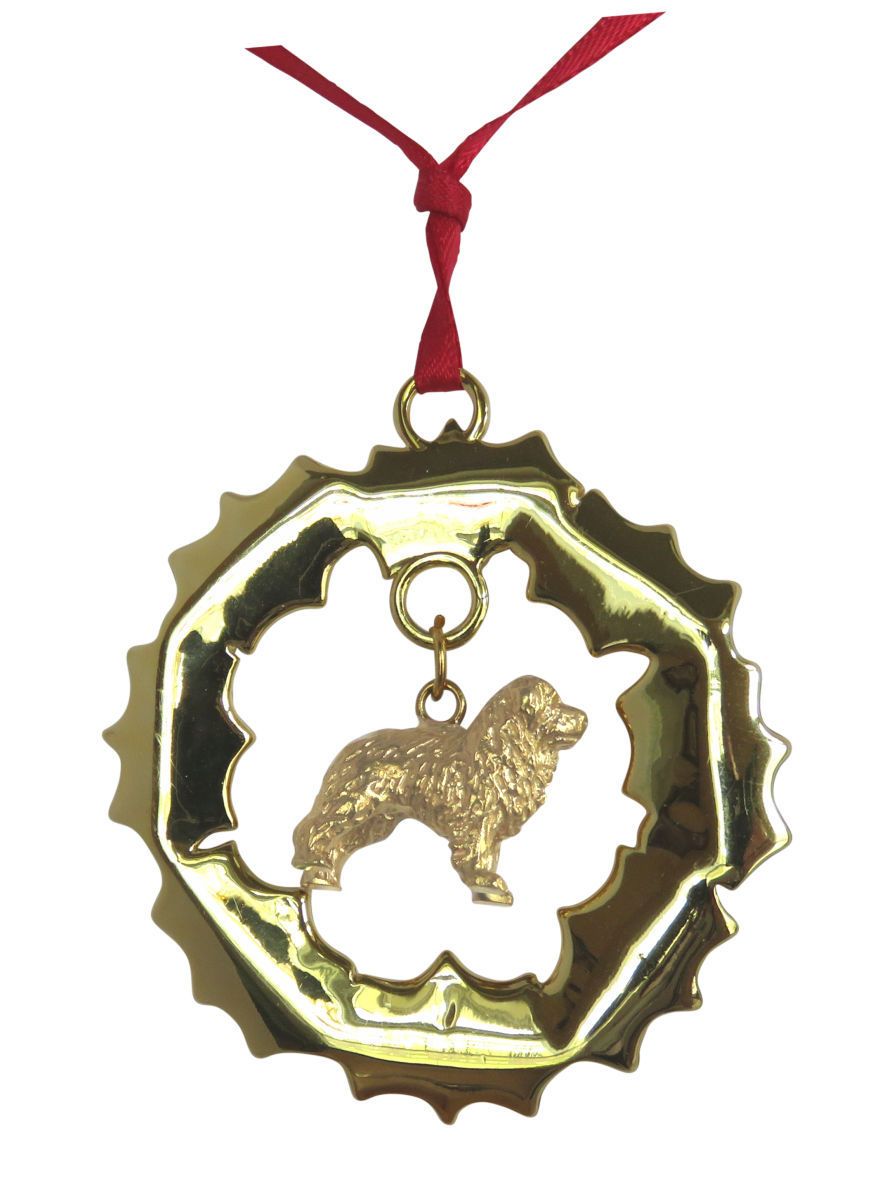 Great Pyrenees Wreath Ornament