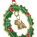 Soft Coated Wheaten Terrier  Wreath Ornament