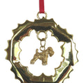 Soft Coated Wheaten Terrier  Wreath Ornament