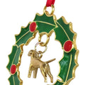 Vizsla Wreath Ornament