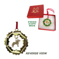 Labrador Retriever Wreath Ornament