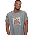 Yorkshire Terrier Pair Happy Howlidays Text - Adult Unisex T-Shirt