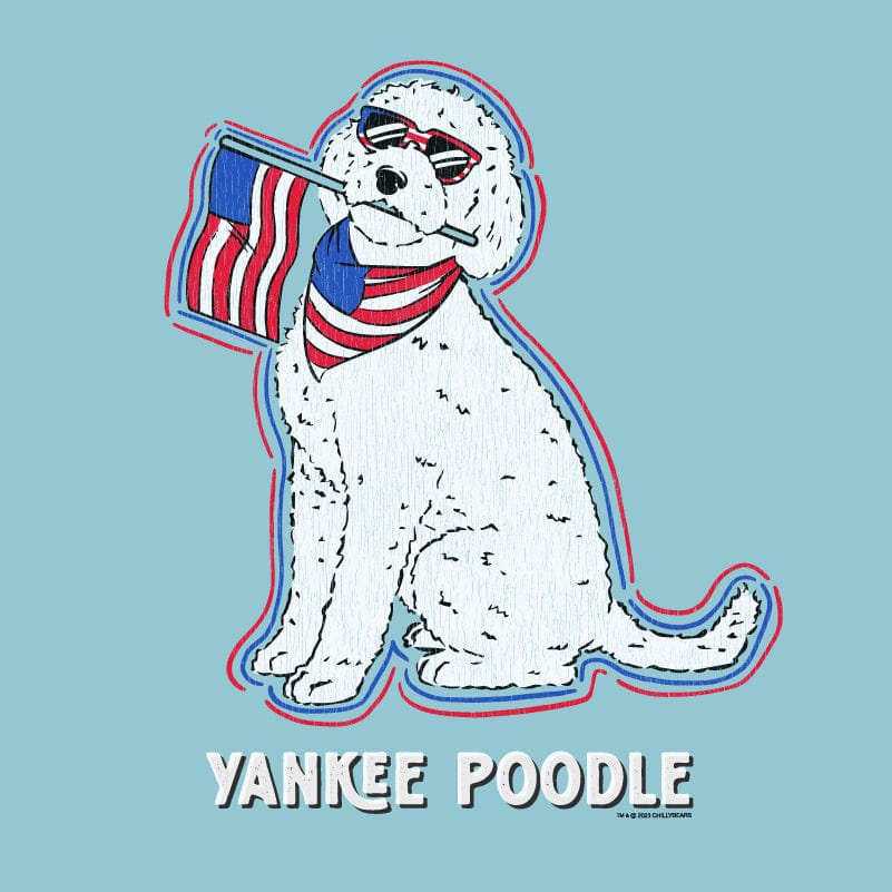 Yankee Poodle - Ladies Racerback Tank Top