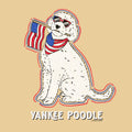 Yankee Poodle - Classic Long-Sleeve T-Shirt