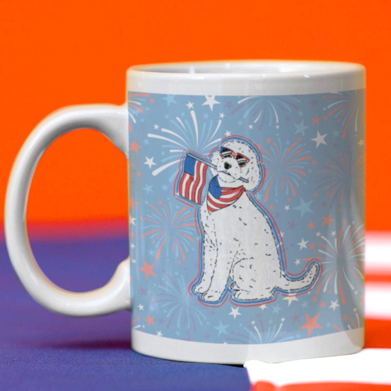 Yankee Poodle - Coffee Mug
