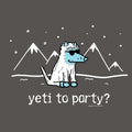 Yeti To Party - Ladies T-Shirt V-Neck
