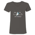 Yeti To Party - Ladies T-Shirt V-Neck