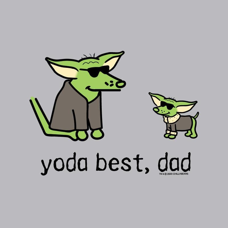 Yoda Best, Dad - Baseball T-Shirt