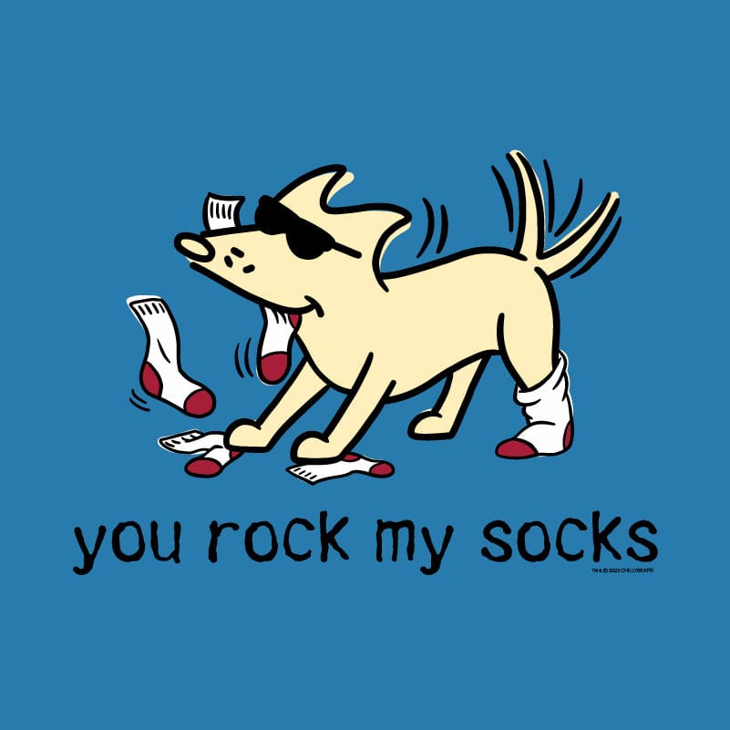 You Rock My Socks - Ladies T-Shirt V-Neck