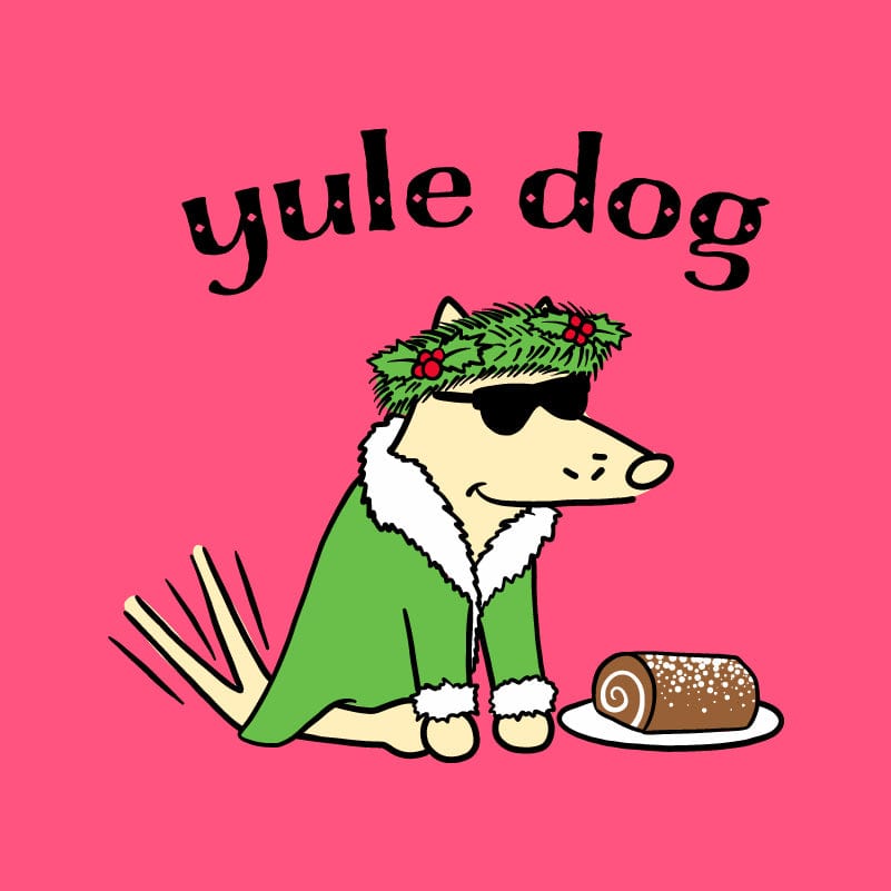 Yule Dog - Ladies Plus V-Neck Tee