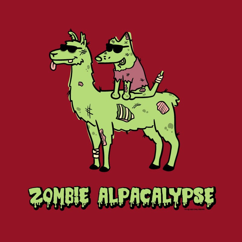 Zombie Alpacalypse - Canvas Tote