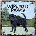 Affenpinscher Slate Sign