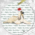 Afghan Hound "Happy Howlidays" Ornament