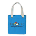 Teddy's Agility Ability Canvas Tote