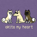 Akita My Heart - Lightweight Tee