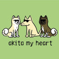 Akita My Heart - Ladies Night T-Shirt