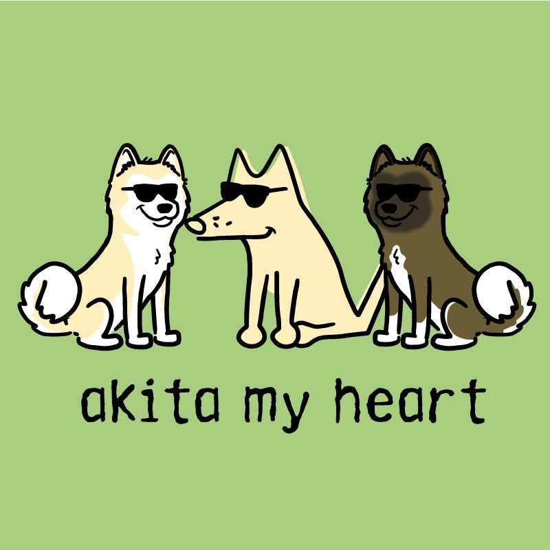 Akita My Heart - Ladies Night T-Shirt