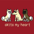 Akita My Heart - Canvas Tote
