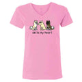 Akita My Heart - Ladies T-Shirt V-Neck
