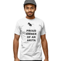 Akita Proud Owner - Adult Unisex T-Shirt