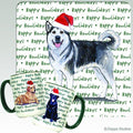 Alaskan Malamute Holiday Mug