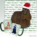 American Cocker Spaniel Holiday Mug