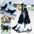 Cocker Spaniel Scenic Square Coaster