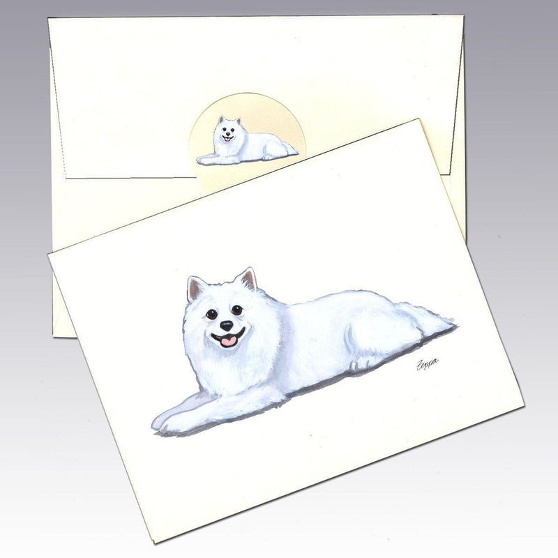 American Eskimo Dog Note Cards