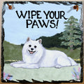 American Eskimo Dog Slate Sign