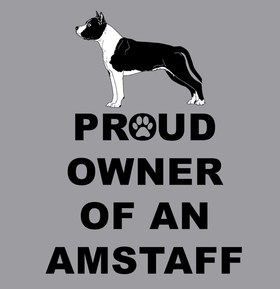 American Staffordshire Terrier Proud Owner - Adult Unisex Crewneck Sweatshirt