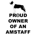 American Staffordshire Terrier Proud Owner - Adult Unisex Hoodie Sweatshirt