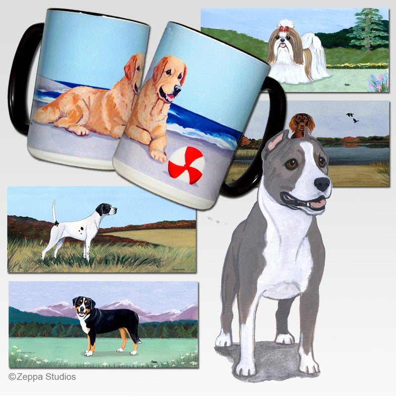 American Staffordshire Terrier Scenic Mug