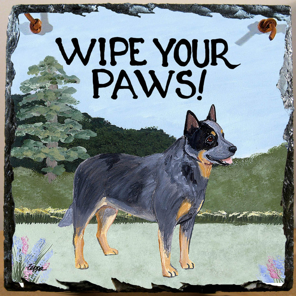 Australian Cattle Dog Slate Sign