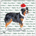 Australian Shepherd "Happy Howlidays" Coaster