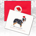Australian Shepherd Christmas Note Cards