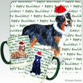Australian Shepherd Holiday Mug