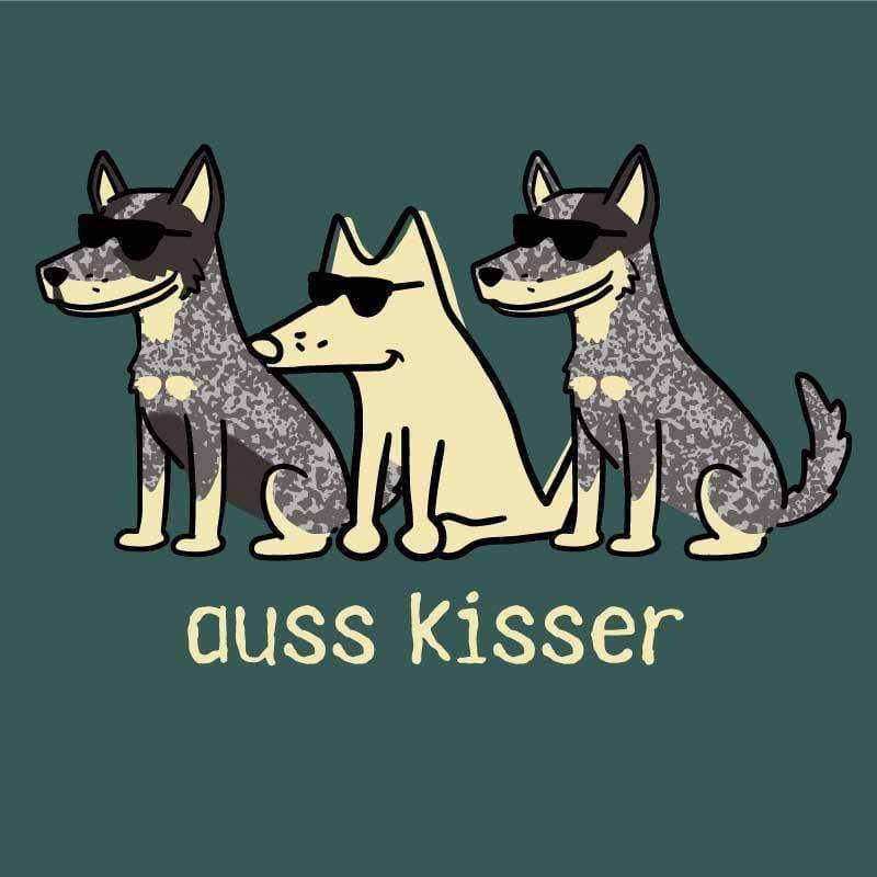 Auss Kisser- Classic Long-Sleeve T-Shirt Classic - Teddy the Dog T-Shirts and Gifts